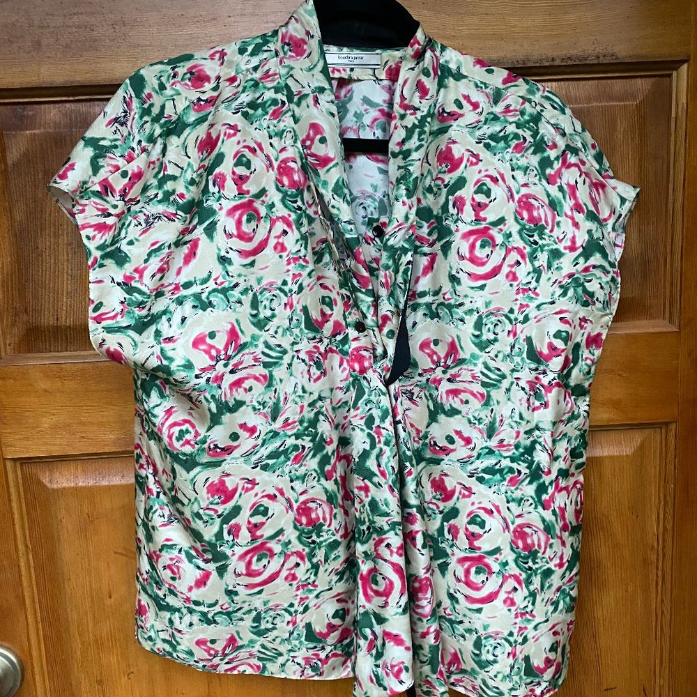 Bouchra Jarrar Paris Silk Top